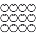 Pikkukuva 2 / 4: 12 kpl Koiran Nimelappujen Vaimentimia Lemmikkieläinten Nimelappujen Vaimentimia Koiran Nimelappujen Vaimentimia Musta 3,9X3,9X0,4cm Black 3.9X3.9X0.4cm