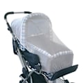 Miniatyrbild 2 av 3: Babyvagn Fulltäckande Myggnät Vit Kryptering Baby Resa Mygg Bärbar Baby Vikbar Ba White