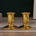 Miniatyrbild 2 av 4: 2 st 9\" Förljusa Vita och Guld C7 Jul Ljuslampor