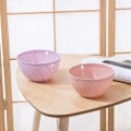 Miniatyrbilde 3 av 4: 2x Hengende Plastkurv 16x10cm Hageplante Kjede Planter (lilla)
