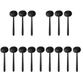 Miniatyrbillede 1 af 3: 15 stk. Håndholdte Øjenklapper Professionelle Plastik Sorte Øjenklapper Til Synstest 15 stk 15 pcs
