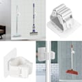 Miniatyrbilde 5 av 5: Kost- og Moppholder, Selvklebende Veggfeste, Robust Organiseringsstativ, Rask Utgivelse Klemmer for Mopp/Kost/Hageverktøy