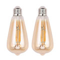 Miniatyrbillede 1 af 5: 4W Pære Guld Dækning Lampe Farve: Gylden Gul (2200k) 220v