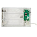 Pikkukuva 2 / 5: LED-valaistu lumihiutale/tähti jouluikkuna-siluetti