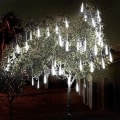 Miniatyrbilde 4 av 5: Regnfallslys, LED-meteorregnlys Snølys for juledekorasjoner Lys opp i kaskader
