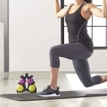 Miniatyrbillede 3 af 4: Gym Dumbbell Træ Gym Dumbbell Stativ Til Hjemmekontor Dumbbell Vægt Opbevaring Holder Stativ