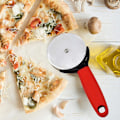 Miniatyrbillede 5 af 5: Pizza skærerhjul i rustfrit stål - Pizzaskærer til at skære pizza, praktiske køkkenredskaber til nemt at skære tynde pizzaer, tærtebund og bagværk (1 stk,