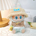 Pikkukuva 1 / 5: /RYI/ Mini-vaatteet Labubulle Setti Pehmoiset Labubu-vaatteet Söpö Hattu- ja Vaatesetti Labubu-vaatteet 29 as color(no doll)