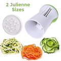 Miniatyrbilde 4 av 5: Spiralizer for Grønnsaker, Heavy Duty, Spiralskjærer, Zucchini Pasta, Spaghetti Maker