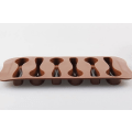 Miniatyrbilde 5 av 5: 2-pakks Non-stick Silikonform for sjokolade, godteri, gele, isbiter, silikon skjeform for baking isbiter sjokoladeform