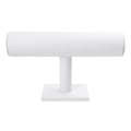 Miniatyrbild 2 av 3: Halsbandsställ Halsbandsdisplayställ T-formad Armbandställ Armbandsdisplayorganisatör Ör White 23X7cm