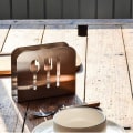 Miniatyrbilde 5 av 5: Serviettholder, Tissuedispenser Rustfritt Stål Papirserviettholder Moderne Serviett Holder Stativ Borddekor (1 stk)