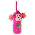 Miniatyrbillede 3 af 3: Rejse Opbevaringspose Plys Babyflaskepose Mader Opbevaringspose Plys Flaskepose Babyflaske Toteposer B Rosy 24X19X2cm
