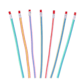 Miniatyrbilde 1 av 2: 36 Blyanter i Bulk - Festblyanter for Barn - Stripete Blyanter - Assorterte Blyanter - 36 stk 36 Pcs
