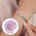 Miniatyrbilde 3 av 3: 200 stk Smykke Armbånd DIY Polymer Leire Perler Smykkefremstilling Armbånd Perler 0,8X0,8X0,8CM 0.8X0.8X0.8CM