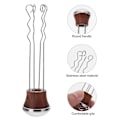 Miniatyrbillede 2 af 4: Kaffepulverstirrer Espresso Kaffestirrer Kaffepulver Håndtamper Distributor Rustfrit Stål