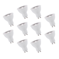 Pikkukuva 1 / 4: 10 kpl Gu10 7w Led-spottivalo 500 lumenia 220v kohdevalolamppu kotiin White light