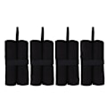 Miniatyrbilde 1 av 2: 4 stk. Markisevektposer, Heavy Duty Markisevekter, Sandposer for Instant Legs, Utendørs Solskjerming (svart) Black 42*11*8cm