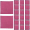 Miniatyrbillede 1 af 3: 100 stk. DIY Slikpapir Bagepapir Slikemballage Papir Kiks Emballage Pink 10X10X0.1CM Pink 10X10X0.1CM