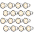 Miniatyrbild 1 av 5: 16-pack LED Däcksljus, Vattentät IP67, Utomhus Däcksljus Kit_ryy