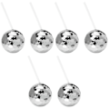 Miniatyrbilde 3 av 3: 8 stk Dekorative Glitrende Ballformede Kopper Hjem Bar Fest Cocktailkopp Disco-tema Vinkopp 6 stk1 6 pcs 10.8x10.5cm