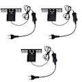 Miniatyrbillede 3 af 3: 3 stk. Højtydende LED Akvarie Lys Høj Lysstyrke Energibesparende Lampe Planter Vokse Lys Kreativ 3pcs