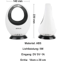 Miniatyrbilde 4 av 5: USB Myggfelle Lampe, Myggfelle Lampe, Elektrisk Myggfelle, Ingen Støy, Ingen Stråling, LED Innendørs Myggfelle