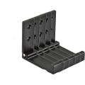 Miniatyrbild 4 av 4: Margueras 4-pack Vikbara Krokar Vikbar Klädställning Krok För Kläder Badrum (svart)