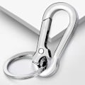 Miniatyrbillede 4 af 5: 14 stk. nøglering, metal nøglering karabinhage clips nøglering nøgleringe til håndværk hummerlåse drejelige clips nøglekæde til mænd