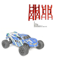 Pikkukuva 3 / 5: 4kpl Etu- ja Takajousitusvarret Yhteensopiva 1/10 Ecx 2wd Sarjan Ruckus Torment Circuit Amp Rc-Auton Parannukseen