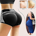 Miniatyrbillede 1 af 4: Dame Shapewear Trusser Polstrede Slanke Trusser Falsk Bagdel Sømløse Briefs Til Damer Hofte Løft XL Sort XL Black