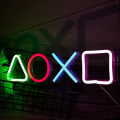 Miniatyrbild 2 av 4: Spel Neon-skylt USB-driven Spelrum, Bar Dekoration