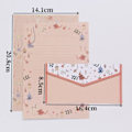 Miniatyrbild 2 av 5: Brevpapper Kuvert Set Brev Brevpapper Set_ryy