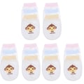 Pikkukuva 1 / 2: 9 Paria Käytännöllisiä Naarmuttamattomia Myssyjä Vauvan Hanskoja (Sekalaiset Värit) 9 paria 10.5X8X0.5CM 9 pairs 10.5X8X0.5CM
