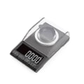 Miniatyrbild 2 av 2: Bärbar Digital Våg Guld Smycken Våg Pulver Våg Mini Fick Elektronisk Våg Professionell Digital Milligram Våg Hög Precision 100g*0.001g Dh