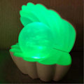 Miniatyrbillede 5 af 5: Perle Skal Natlampe Farveskiftende LED Muslingeskallampe Skrivebord Dekorativt Lys Soveværelse Sengelampe Skal Gave-God As Shown