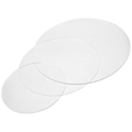 Miniatyrbillede 1 af 3: 3 stk Bakey Cakey Runde Akrylpaneler Klar Akrylplade Kagebundskiver Akryl Kageplader 25X25X0.2CM 25X25X0.2CM