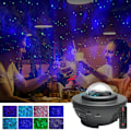 Miniatyrbilde 2 av 5: USB nattlys Bluetooth musikkprojektor stjernehimmel projeksjonslys stjernehimmel rotasjon stjernehimmel hvitt lys