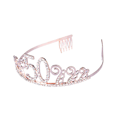 Miniatyrbild 2 av 2: Tiara för flickor 50-årsdag Tiara Sash 50-årsdag Sash Tiara 50-årsdag 50-årsdag Tiara Kristall Tiara Födelsedagsguld Golden