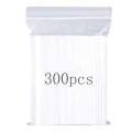 Miniatyrbilde 1 av 5: Gjenlukkbare Plastposer, Klar, Sterk, Tykk og Holdbar Gjenbrukbar Glidelåspose, Ziplock-pose, Lock Lock, 23*33cm 10 Pakninger 300 stk