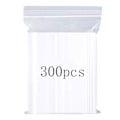 Miniatyrbillede 1 af 5: Genlukkelige Plastikposer, Klar, Stærk, Tyk og Holdbar Genanvendelig Zip-Lås Pose, Ziplock Pose, Lock Lock, 13*19cm 10 Pak 300 STK