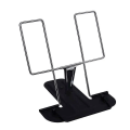 Miniatyrbillede 1 af 5: Foldbar Justerbar Læsebogsstøtte Stativ Dokument Holder Hylde Til (1 Stk)