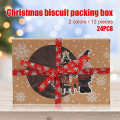 Miniatyrbild 2 av 5: 24 st julgodisboxar Presentboxar Muffinboxar Med Fönster Papper Jul DIY Presentkaka