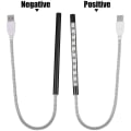 Miniatyrbild 4 av 5: Lätt Laptoplampa USB LED 5V 1W 10 LED Lång Svanhals Touch Dimmer Lampa Notebook Tangentbord Nattlampa Svart Black