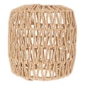 Miniatyrbillede 1 af 5: Kunstflettet Rattan Lampskærm Håndvævet Lysekrone Lampskærm