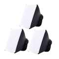 Miniatyrbilde 1 av 3: 3 stk Kamera Diffuser Softbox Kamera Blits Diffuser Softbox Dslr Tilbehør 10X13cm 10X13cm
