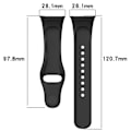 Pikkukuva 3 / 5: RYI_Silikoniranneke Redmi Watch 3 -kelloon, ranneke SmartBand Sport -rannekoru Bralet -vaihto oranssi