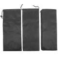 Miniatyrbillede 1 af 3: 3 stk. Bærbare Campingværktøjsbeholdere Bbq Redskabsbeholdere Udendørs Genanvendelige Værktøjsposer Sort 35X13X0.1CM Black 35X13X0.1CM