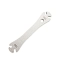 Miniatyrbillede 2 af 3: 1 stk Hjul Eger Nøgle Cykel Rustfrit Stål Nøgle Reparationsværktøj Sølv 9X1.75X0.38CM Silver 9X1.75X0.38CM