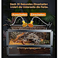 Miniatyrbillede 2 af 5: 100W Varmepære, Terrarium Infrarød Varme Keramisk Pære Til Reptiler/Øgle/Kylling/Slange/Hamster/Skildpadde/Fugle